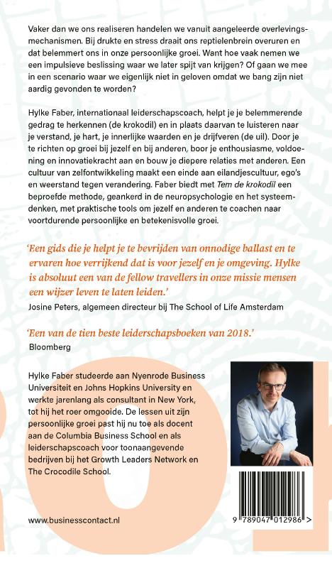 Tem de krokodil achterkant