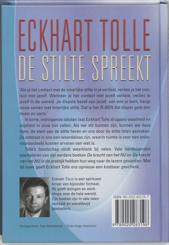 De stilte spreekt achterkant