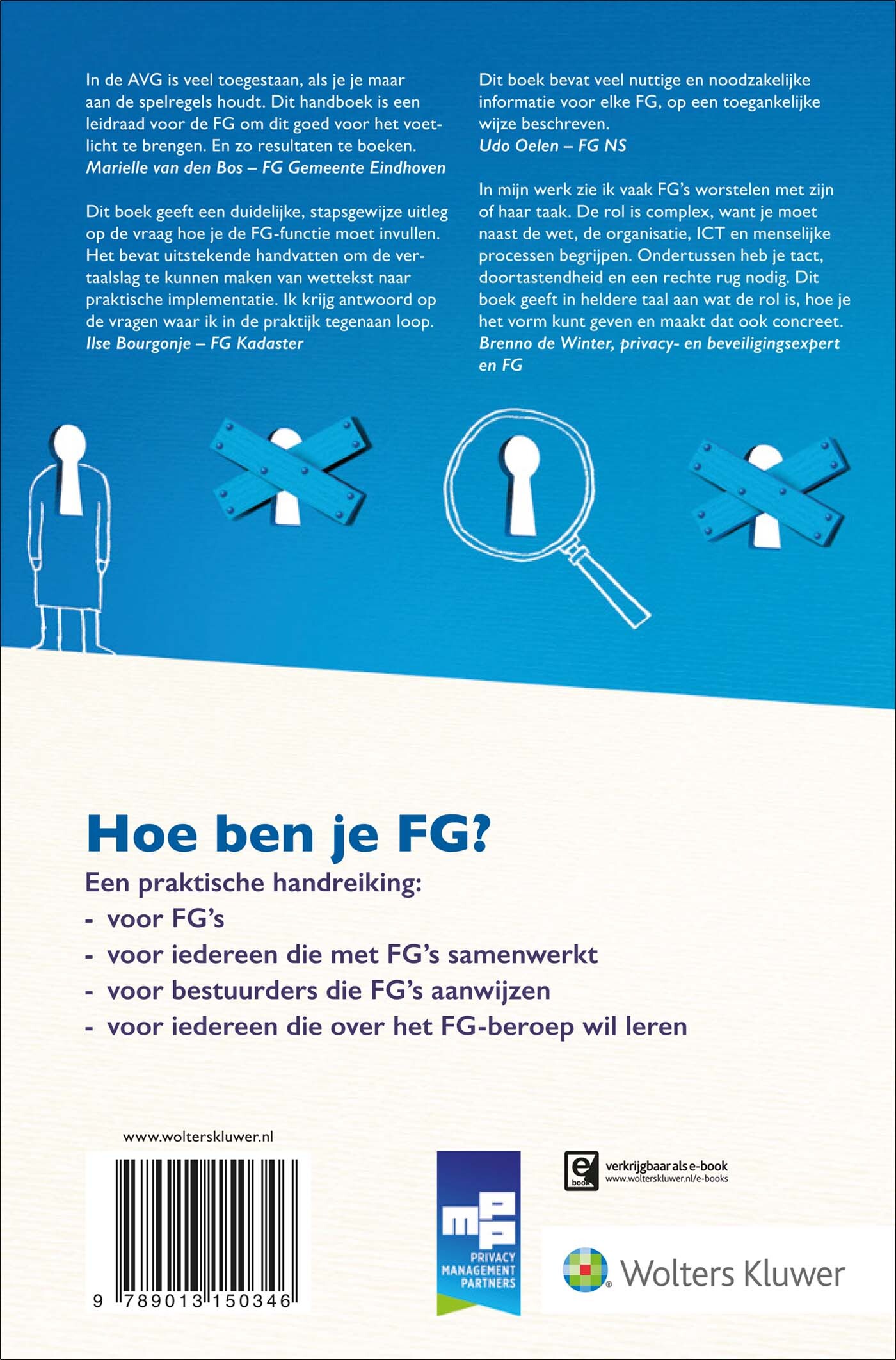 Hoe ben je FG? achterkant