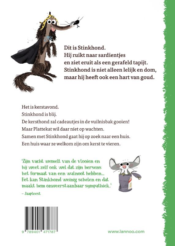 Stinkhond - Vrolijk Kerstfeest! achterkant