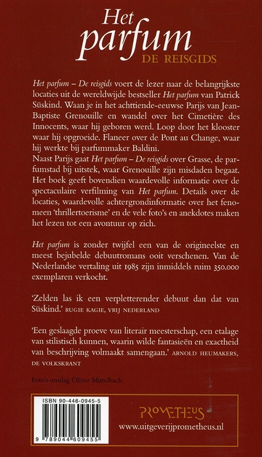 Het parfum achterkant