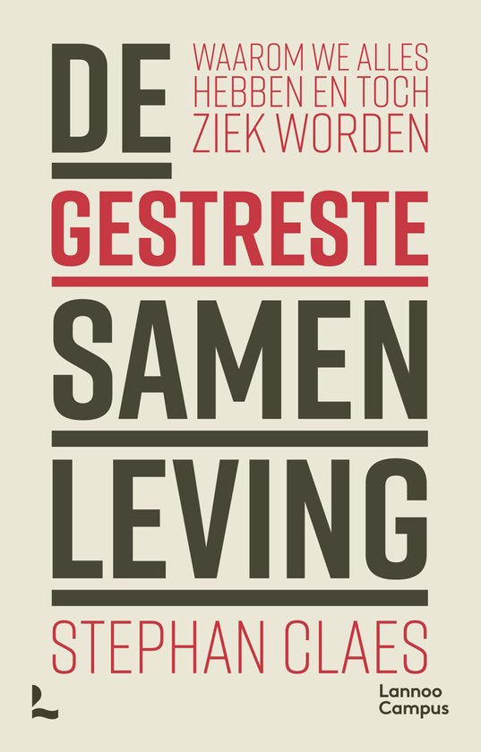 Stephan Claes De Gestreste Samenleving