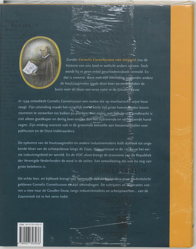 Cornelis Corneliszoon van Uitgeest achterkant