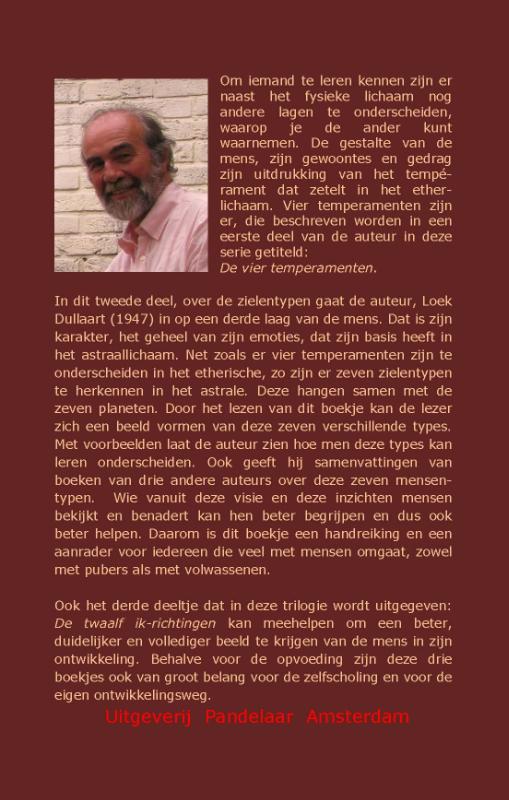 Zeven zieletypen achterkant