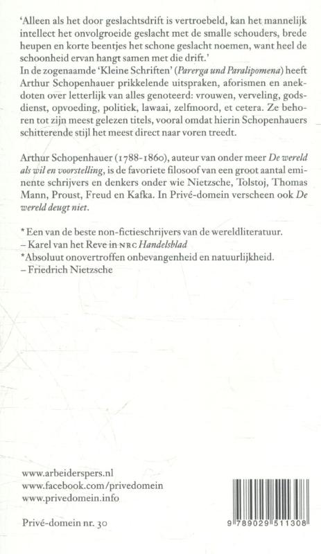 Er is geen vrouw die deugt / Privé-domein / 30 achterkant