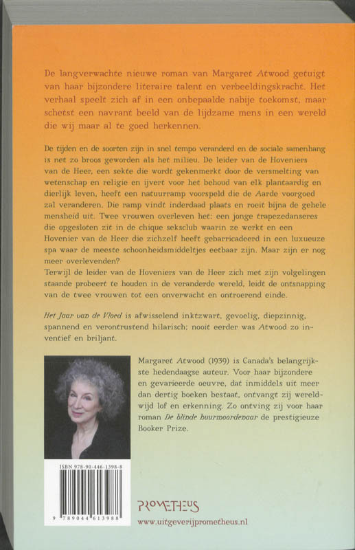 Het jaar van de vloed / MaddAddam / 2 achterkant