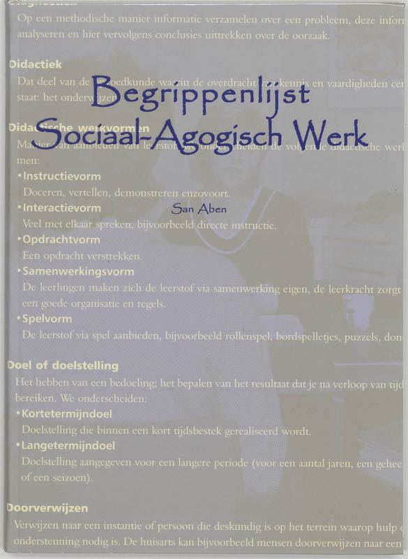 boekenbalie_9789085240518_cover Begrippenlijst Sociaal Agogisch Werk