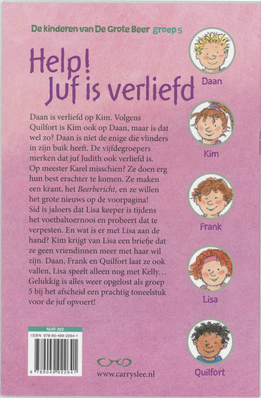 Help! Juf is verliefd / druk Heruitgave achterkant