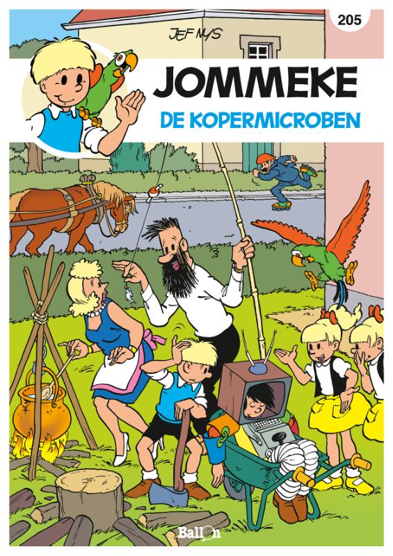 205 De kopermicroben / Jommeke / 205