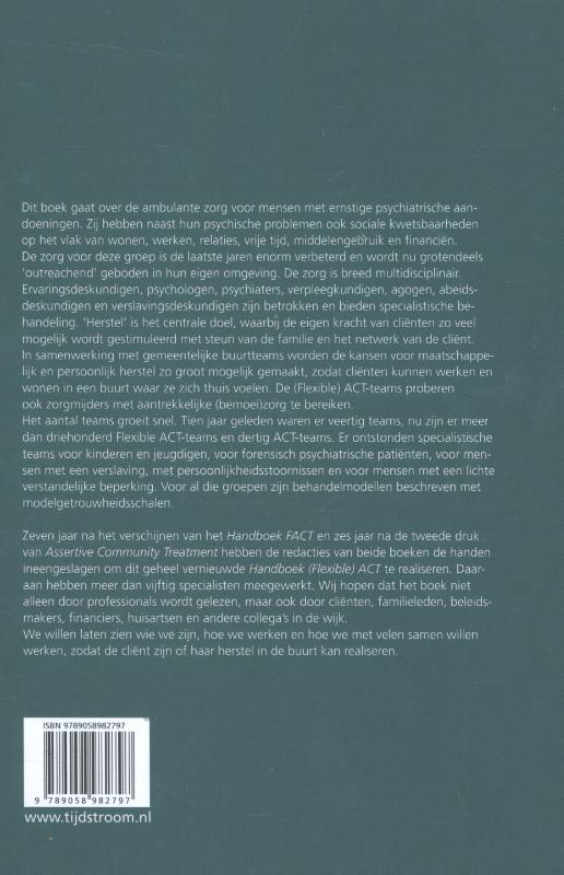 Handboek (Flexible) ACT Handboek (Flexible) ACT achterkant