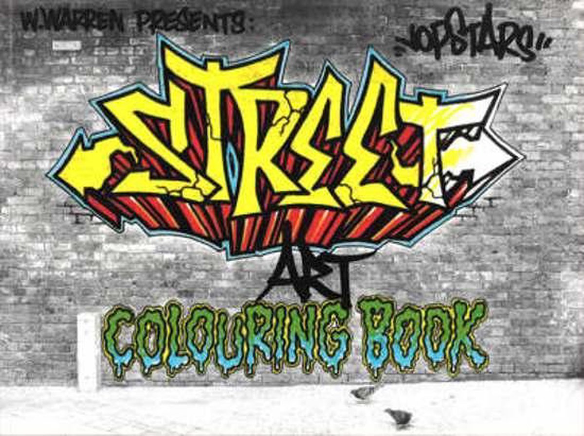 Street Art Colouring Book