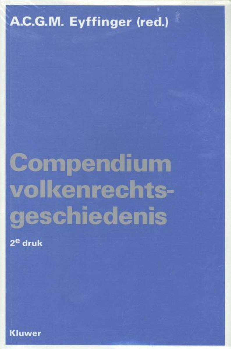 Compendium volkenrechtsgeschiedenis