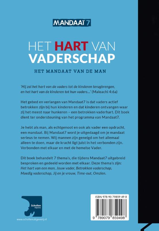 Het hart van Vaderschap achterkant