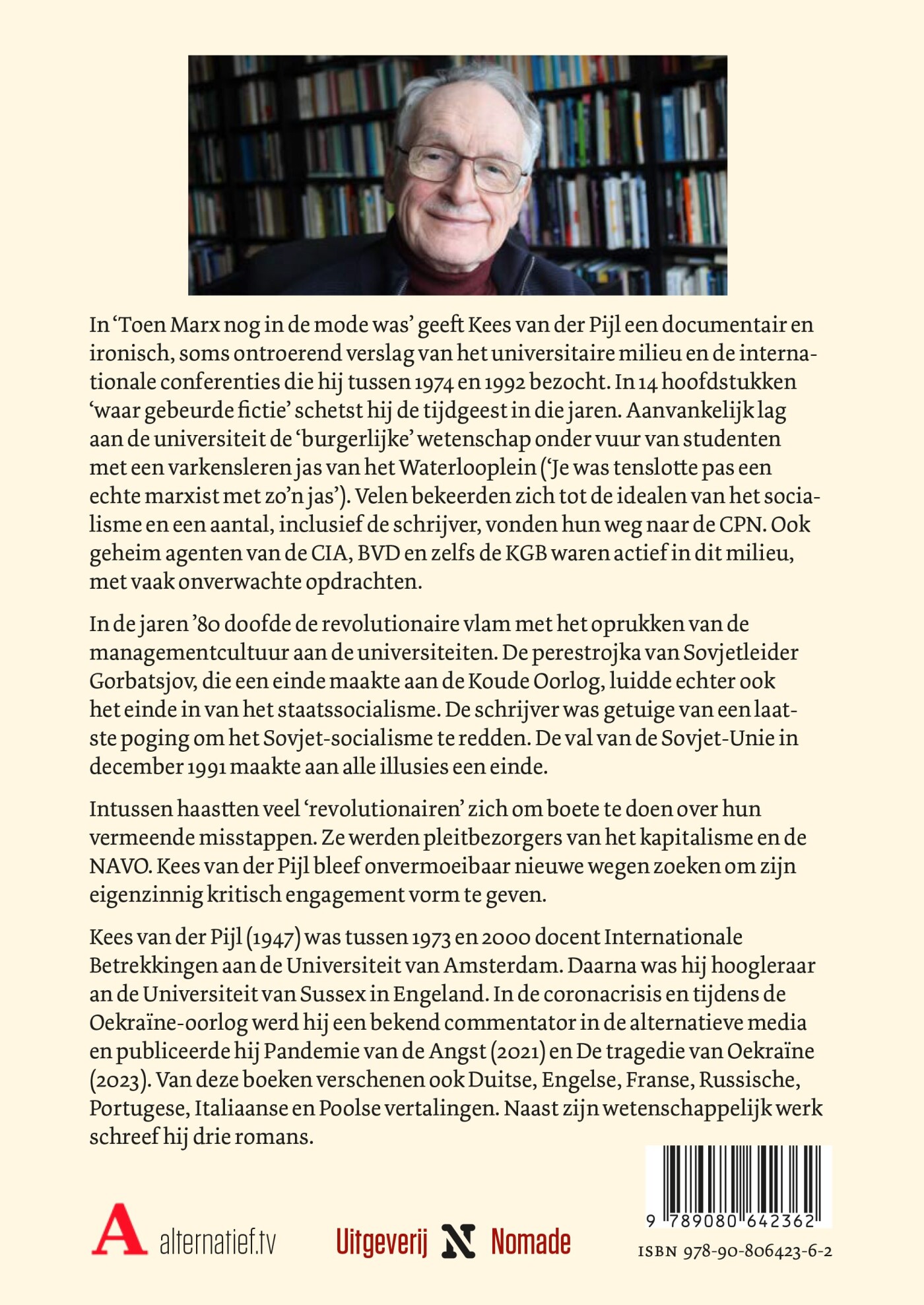 Toen Marx nog in de mode was achterkant
