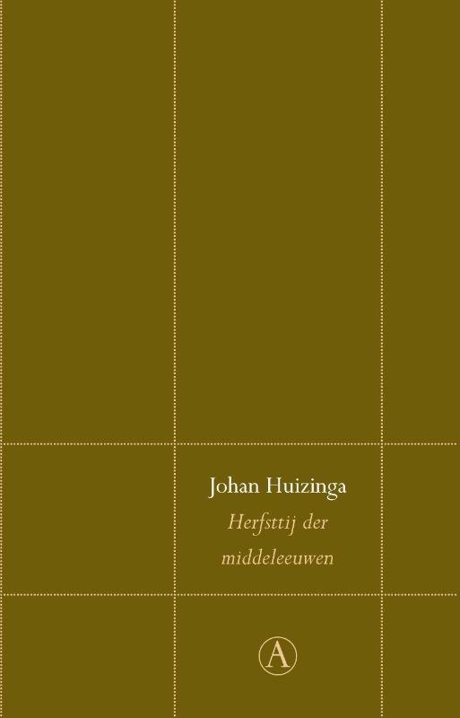 boekenbalie_9789025308018_cover Herfsttij der middeleeuwen / Perpetua / 74