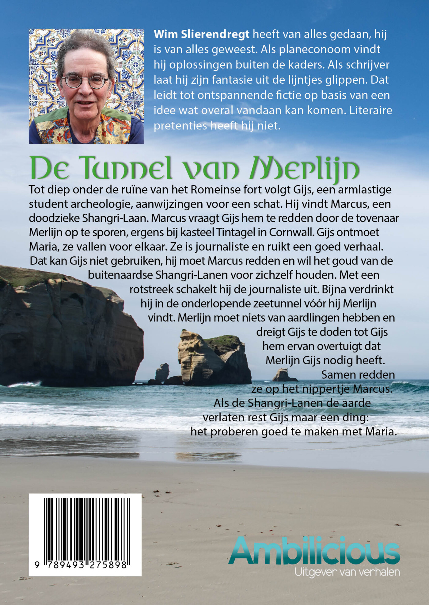De tunnel van Merlijn / De ringen van Merlijn achterkant