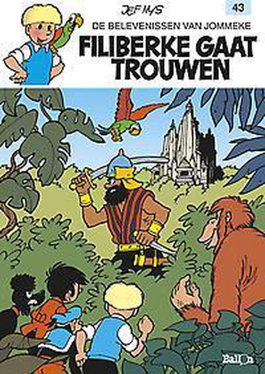 boekenbalie_9789063342463_cover Filiberke gaat trouwen / Jommeke / 43