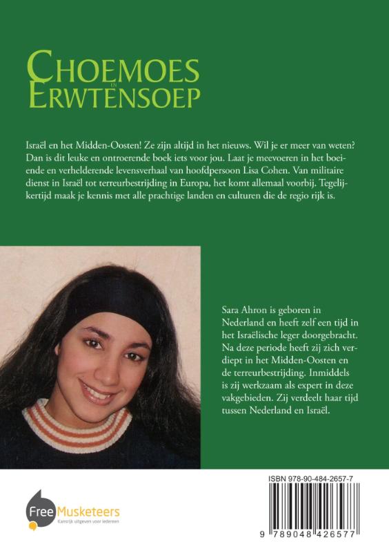 Choemoes en erwtensoep achterkant