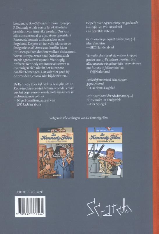 De man die president wilde worden / De Kennedy Files / 1 achterkant