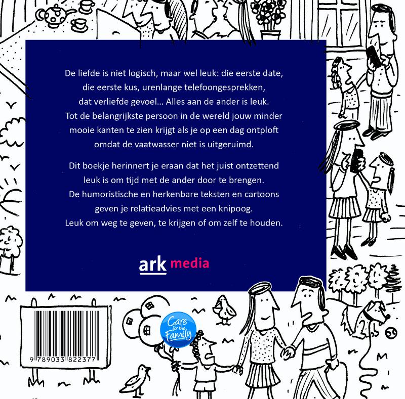 Een plus een is drie achterkant