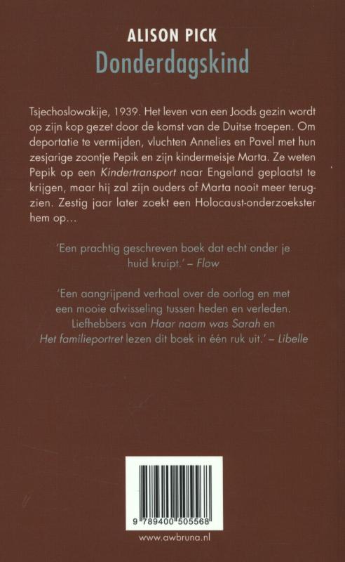 Donderdagskind Donderdagskind achterkant