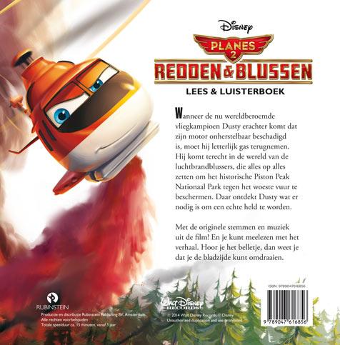 Redden & Blussen / 2 / Disney Planes achterkant