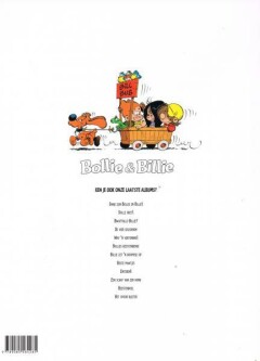 Het spoor bijster / Bollie & Billie / 33 achterkant