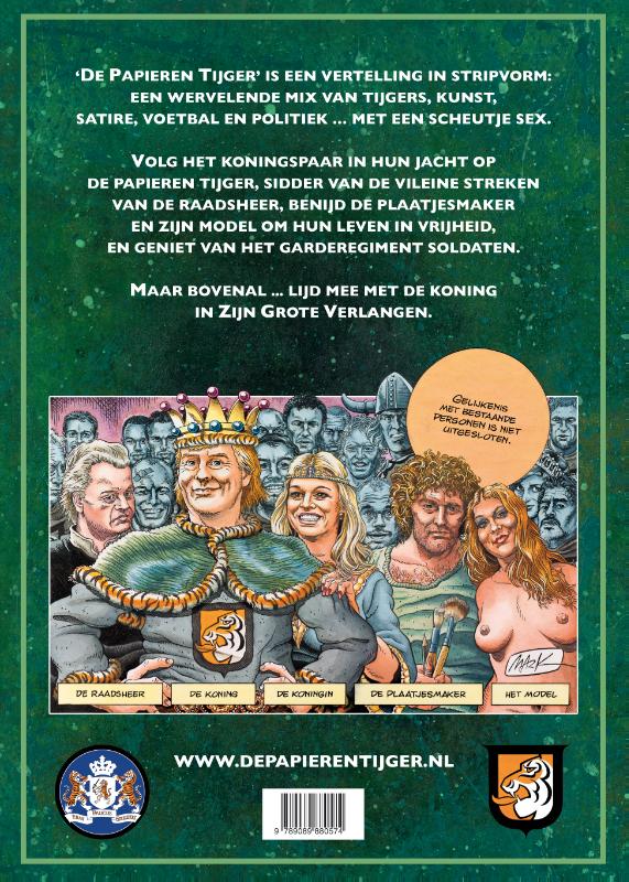 De papieren tijger achterkant