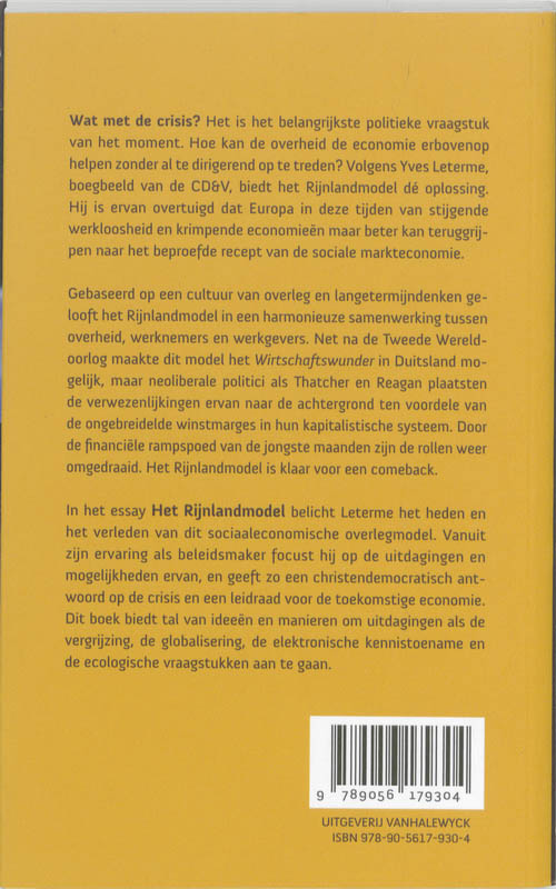 Rijnlandmodel achterkant