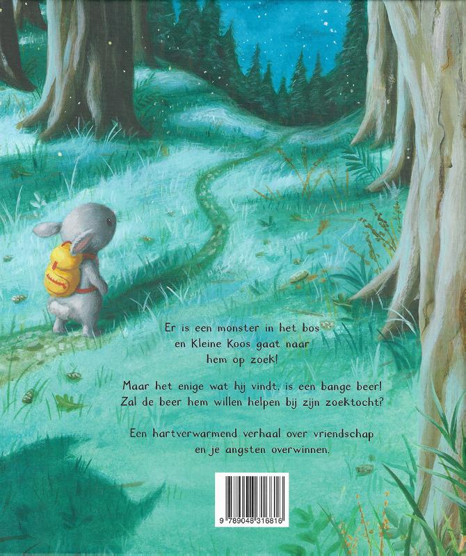 Kleine Koos en de bange beer achterkant