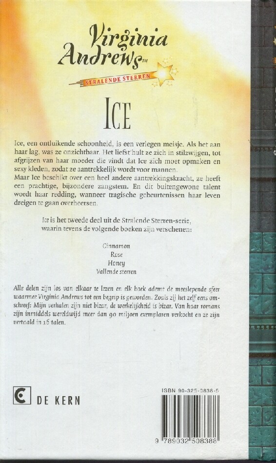 Stralende sterren achterkant
