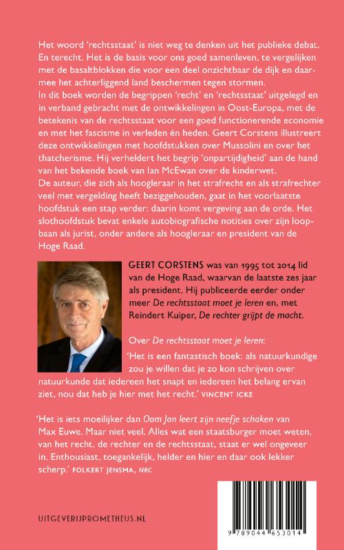 Onze rechtsstaat achterkant