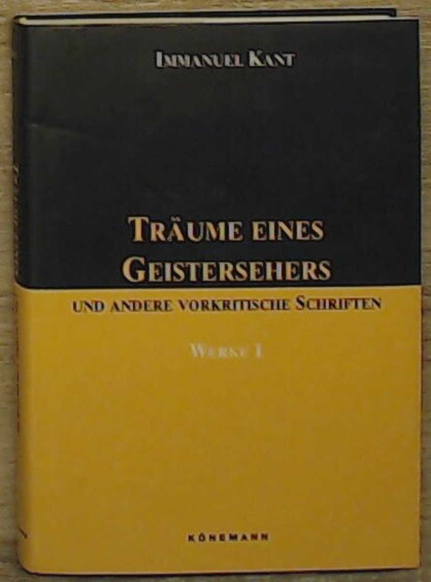 Traume eines Geistersehers