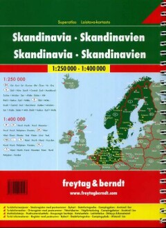 Scandinavië Superatlas F&B achterkant