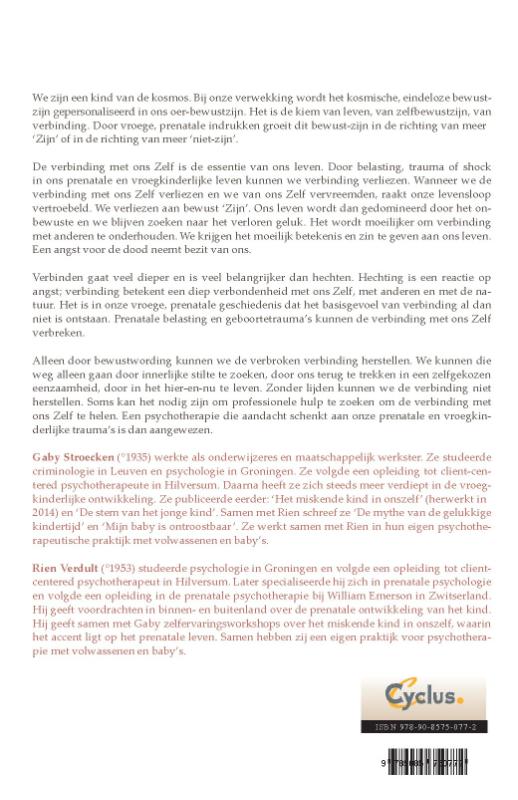 De verbroken verbinding met ons Zelf achterkant