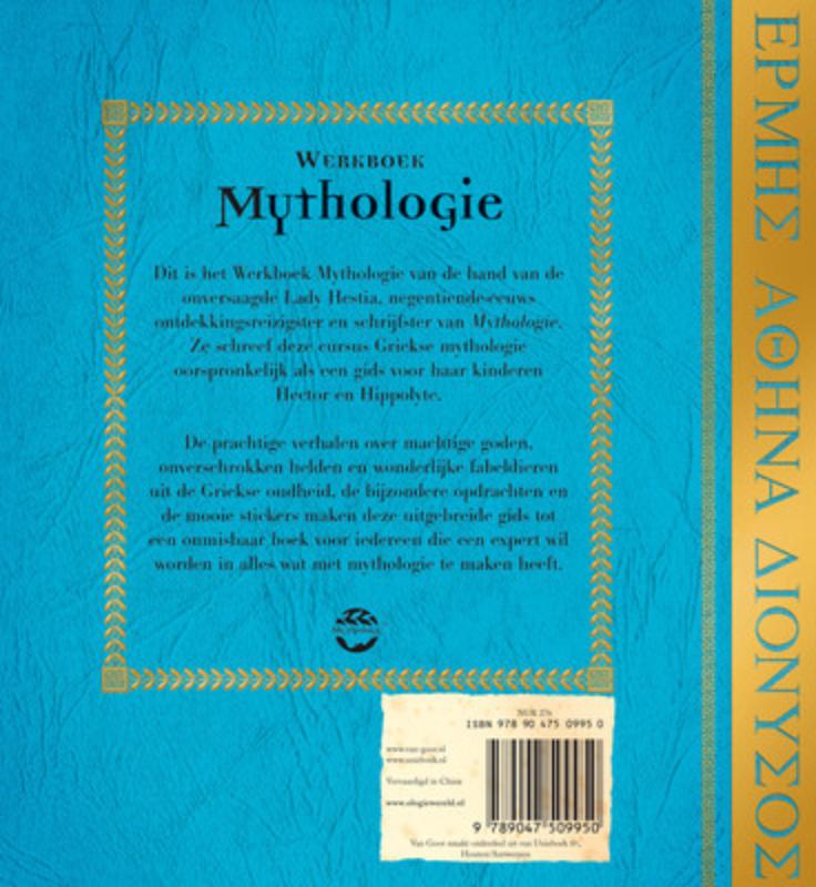 Werkboek Mythologie achterkant