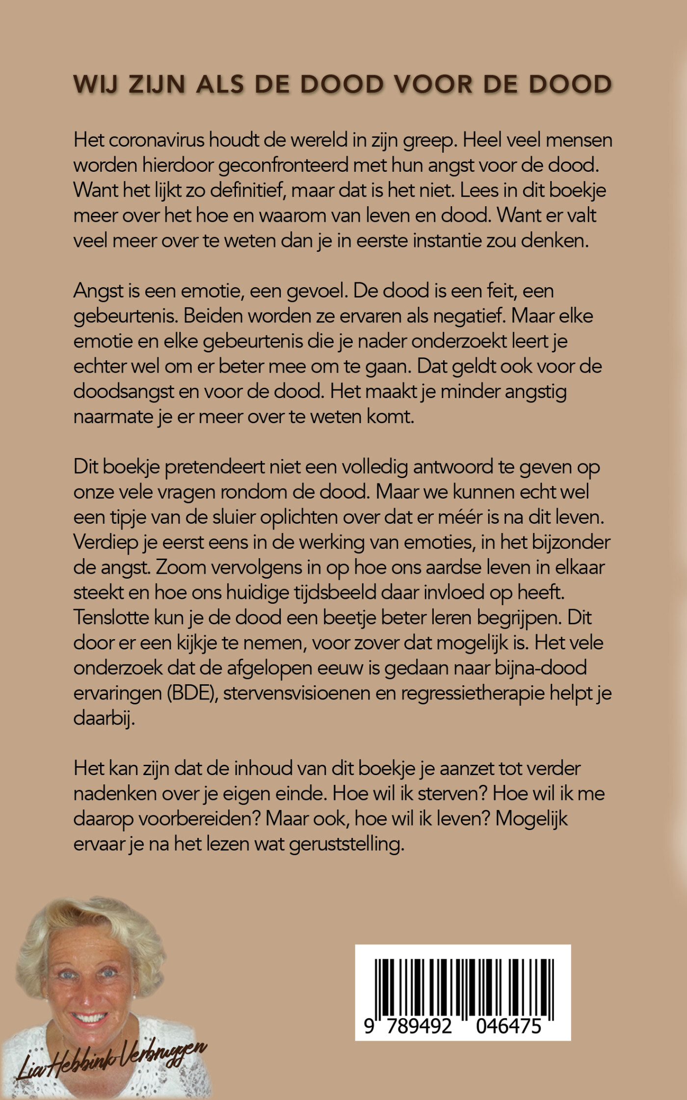 Wij zijn als de dood voor de dood achterkant