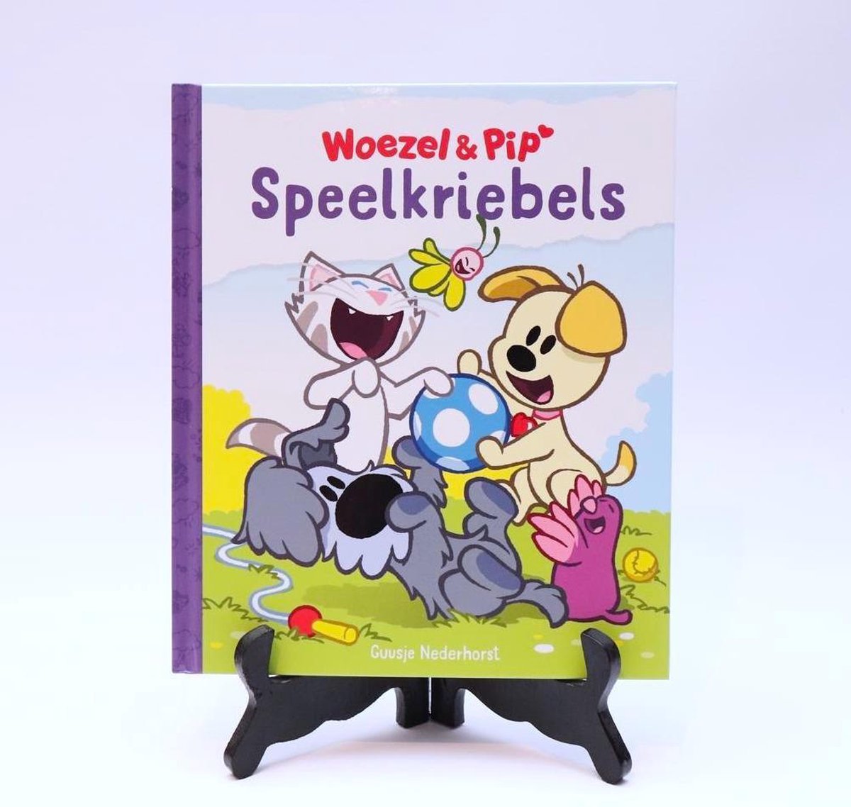 Prentenboek Hardcover Woezel & Pip Speelkriebels - Kinderboek Guusje Nederhorst - Boek Kleuters En Peuters