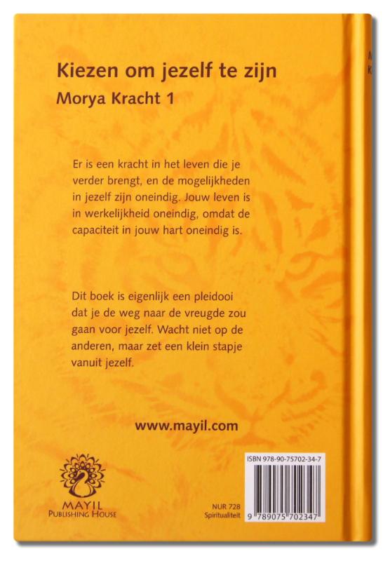 Kiezen om jezelf te zijn / Kracht / 1 achterkant