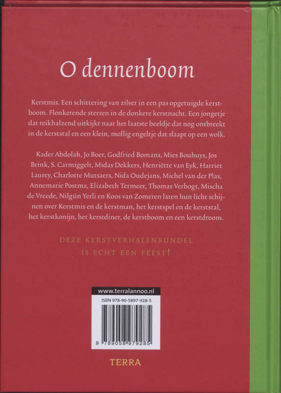 O Dennenboom achterkant