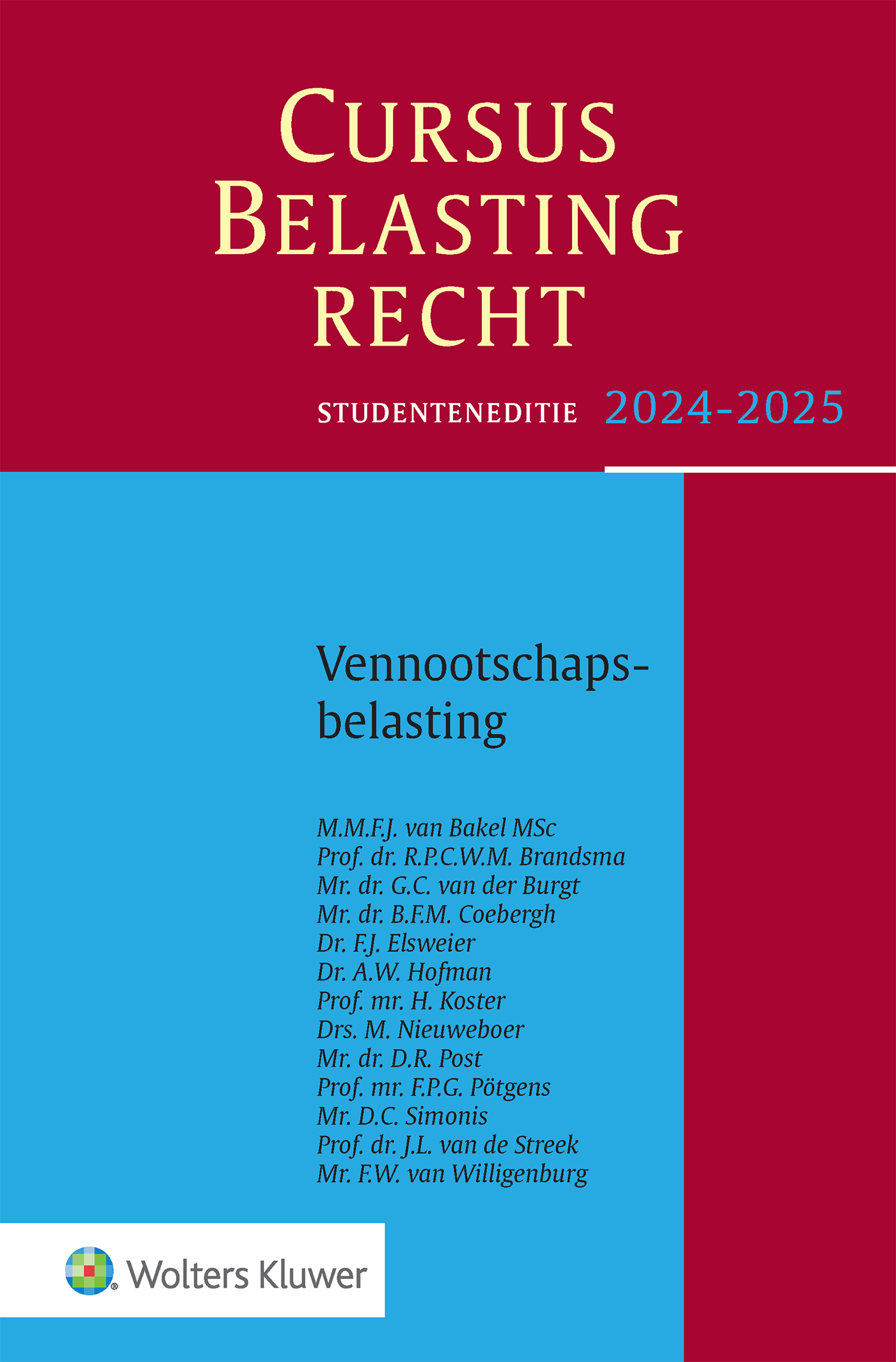Cursus belastingrecht / 2024-2025