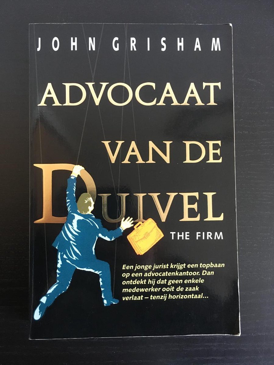 boekenbalie_9789022980187_cover Advocaat van de duivel / Mitch McDeere / 1