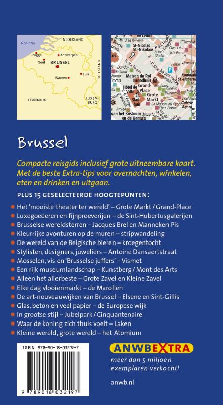 Brussel / ANWB Extra achterkant