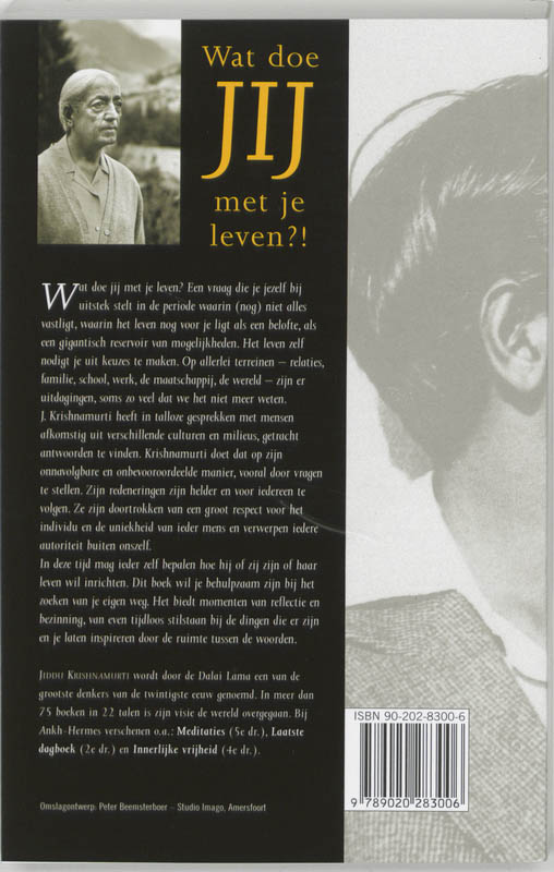 Wat doe jij met je leven ?! Wat doe jij met je leven ?! achterkant