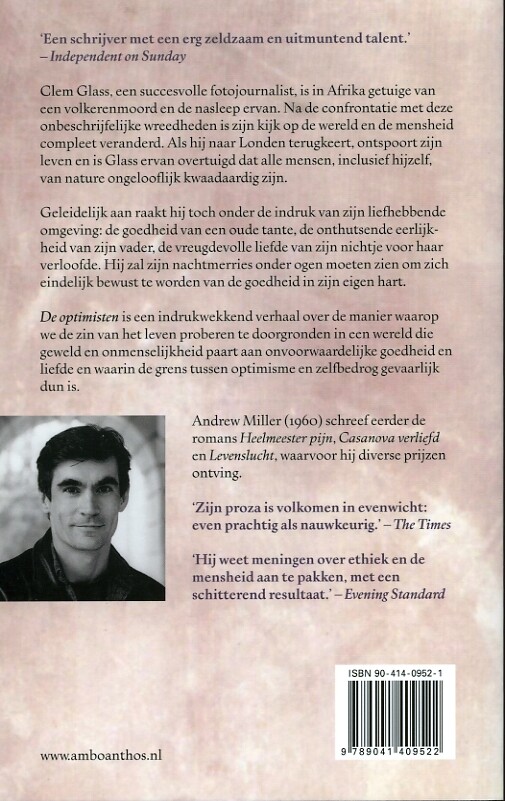 De optimisten achterkant