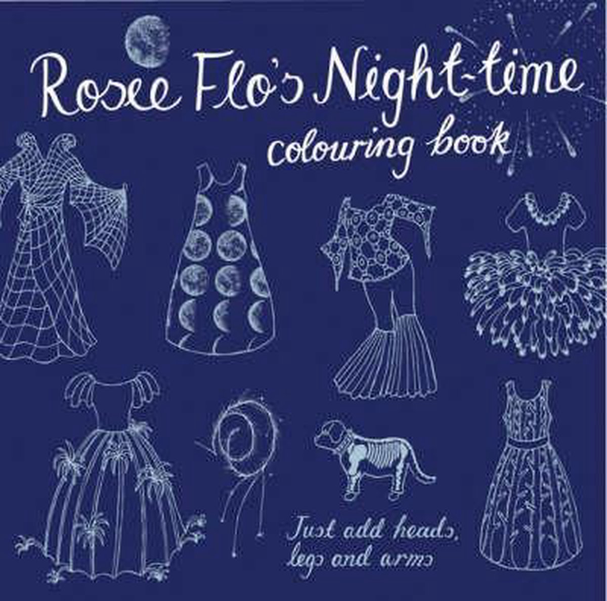 Rosie Flo's Night-time Colouring Book