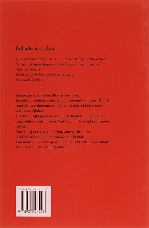 Ballade in g klein achterkant