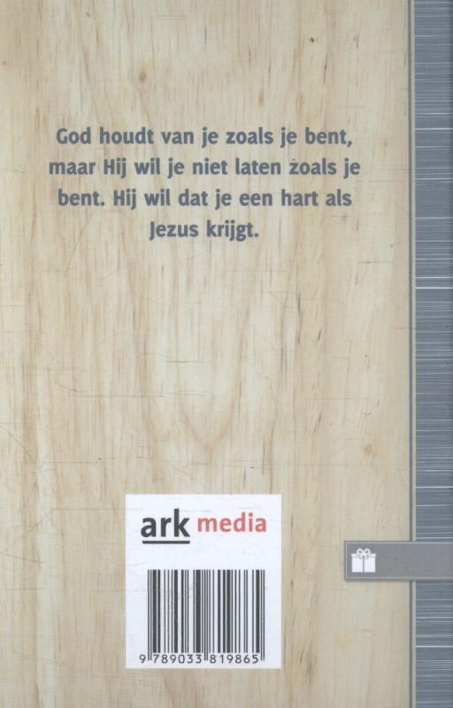 Een hart als Jezus achterkant