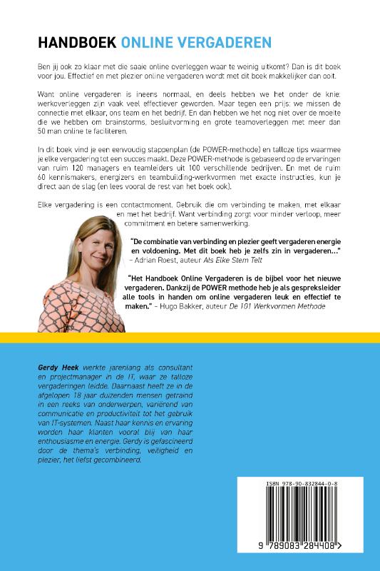 Handboek online vergaderen achterkant