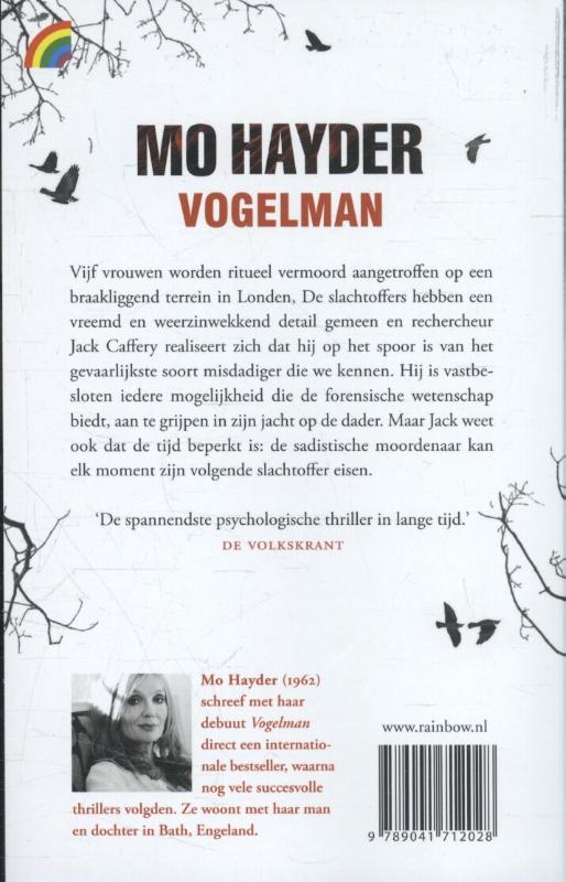 Jack Caffery  -   Vogelman achterkant